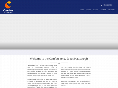 plattsburghcomfortinn.com snapshot