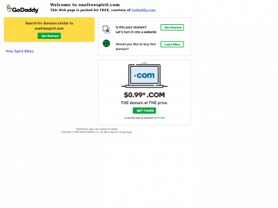 onefreespirit.com snapshot
