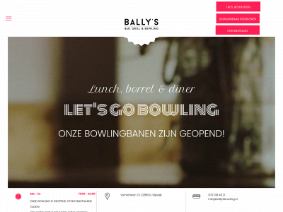 ballysbowling.com snapshot