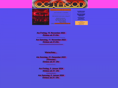 tanzpalast-octagon.de snapshot