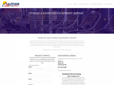 www.altitudefitnessservice.com snapshot