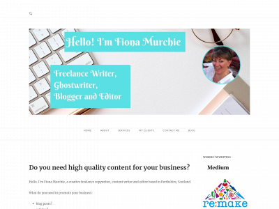 fionamurchie.com snapshot
