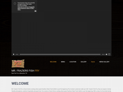 mrfraziersfishfry.com snapshot