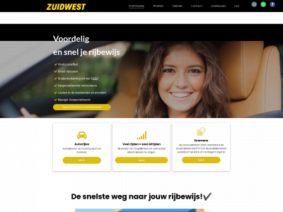 rijschoolzuidwest.nl snapshot