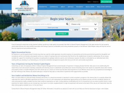 www.rentinottawa.com snapshot