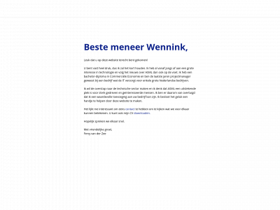 peterwennink.com snapshot