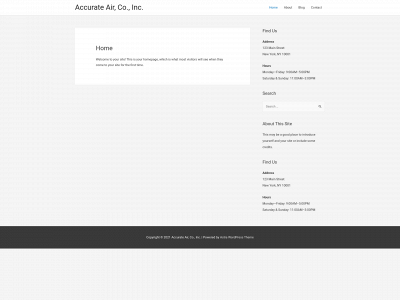 accurateairmemphis.com snapshot