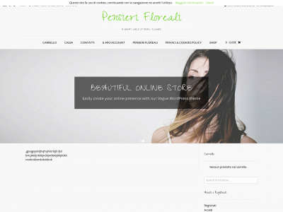 pensierifloreali.com snapshot