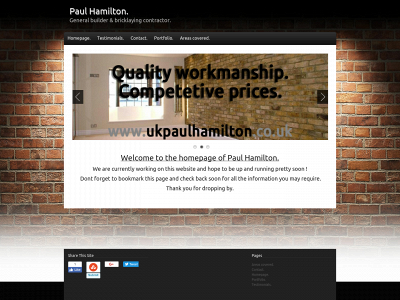 ukpaulhamilton.co.uk snapshot
