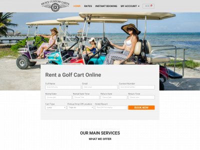 golfcartrental.bz snapshot