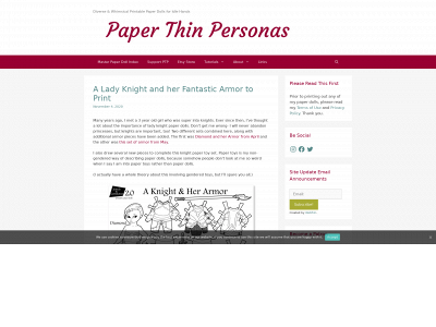 paperthinpersonas.com snapshot