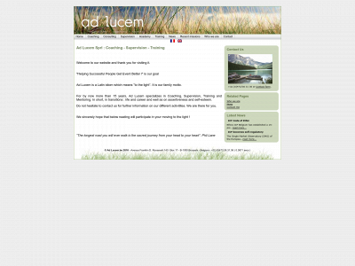 adlucem.be snapshot