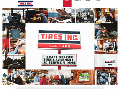 tiresincofberea.com snapshot