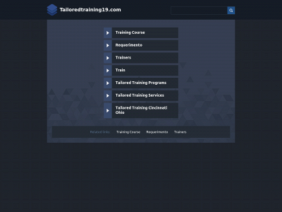 tailoredtraining19.com snapshot