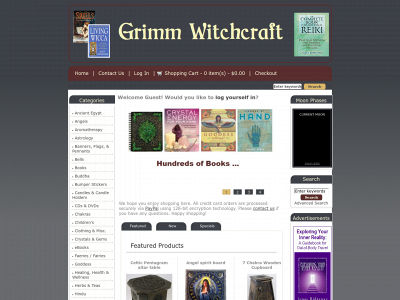grimmwitchcraft.net snapshot