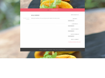doseofdelicious.blog snapshot