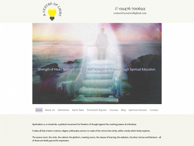 acentreoflightuk.com snapshot