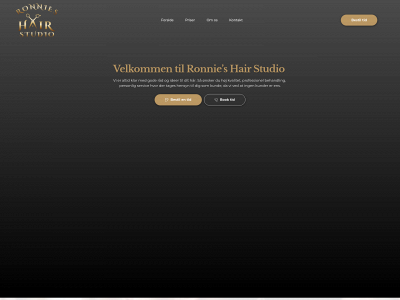 ronnies-hair-studio.dk snapshot