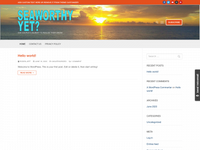 seaworthyyet.com snapshot