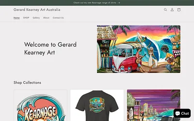 www.gerardkearneyart.com snapshot