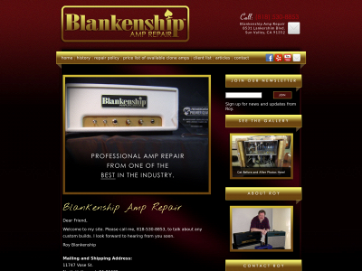 blankenshipamprepair.com snapshot