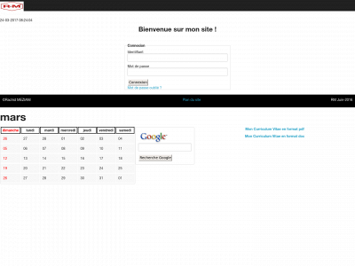 rachid-meziani.com snapshot