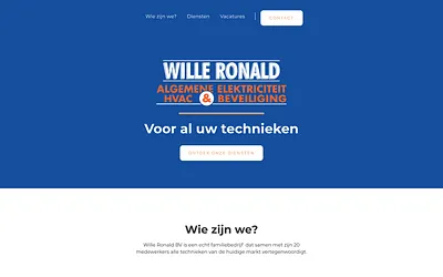 www.willeronald.be snapshot
