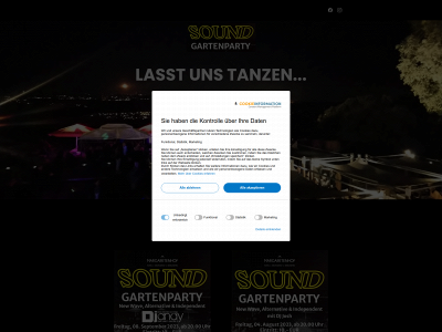 sound-party.saarland snapshot