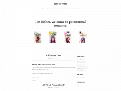 www.esthersteel.com snapshot