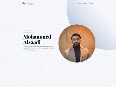 mohammedalsaadi.se snapshot