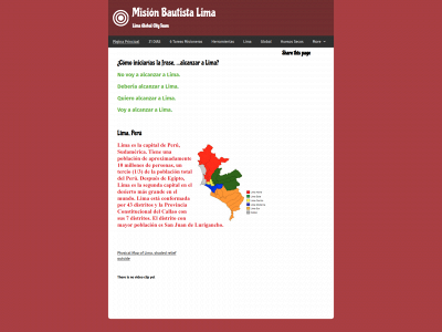 alcanzaralima.com snapshot