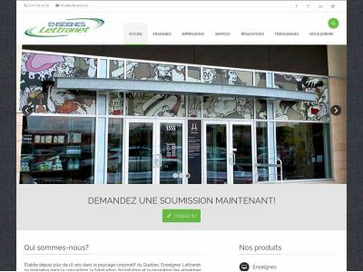 lettranet.ca snapshot