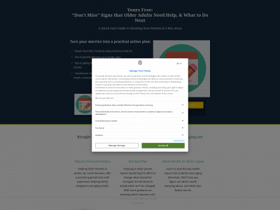 helpingolderparents.com snapshot