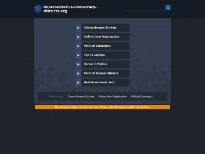 representative-democracy-districts.org snapshot