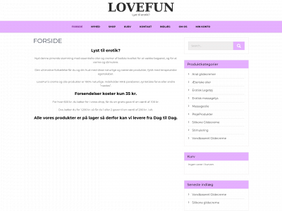 lovefun.dk snapshot