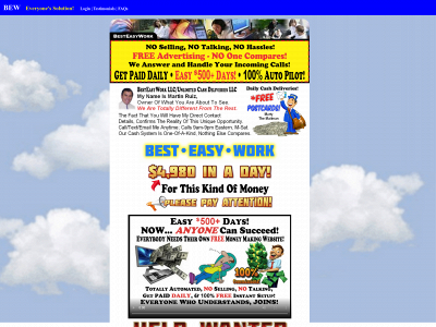 besteasywork.com snapshot