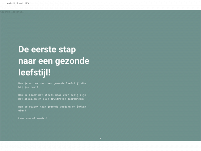 leefstijlmetlev.nl snapshot