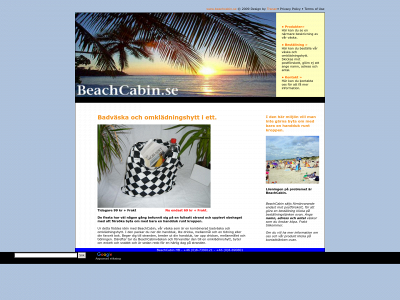 beachcabin.se snapshot