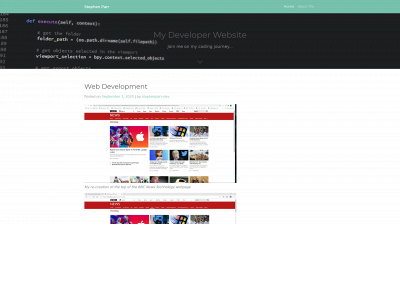 stephenparr.com snapshot