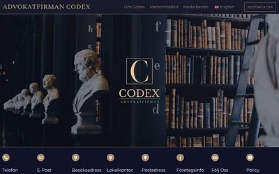 codexlaw.se snapshot