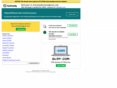 learnunderstandgrow.com snapshot