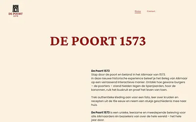 depoort1573.nl snapshot