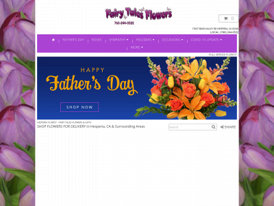 www.hesperiaflowershop.com snapshot