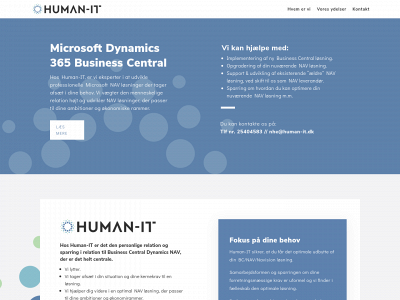 human-it.dk snapshot