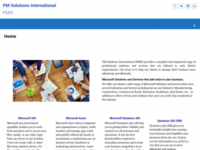 pmsint.com snapshot