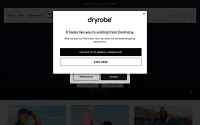 drirobe.co.uk snapshot