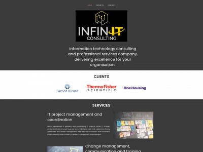 infinitconsulting.co.uk snapshot