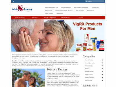 male-potency.us snapshot
