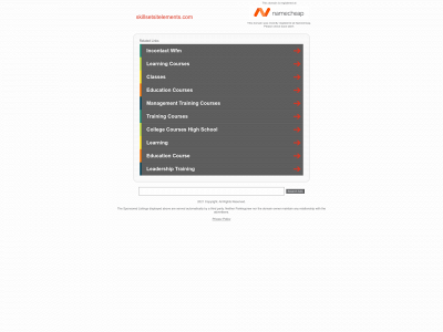 skillsetsitelements.com snapshot