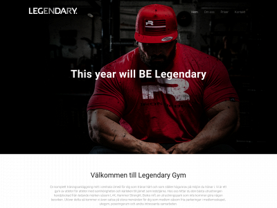 legendarygym.se snapshot